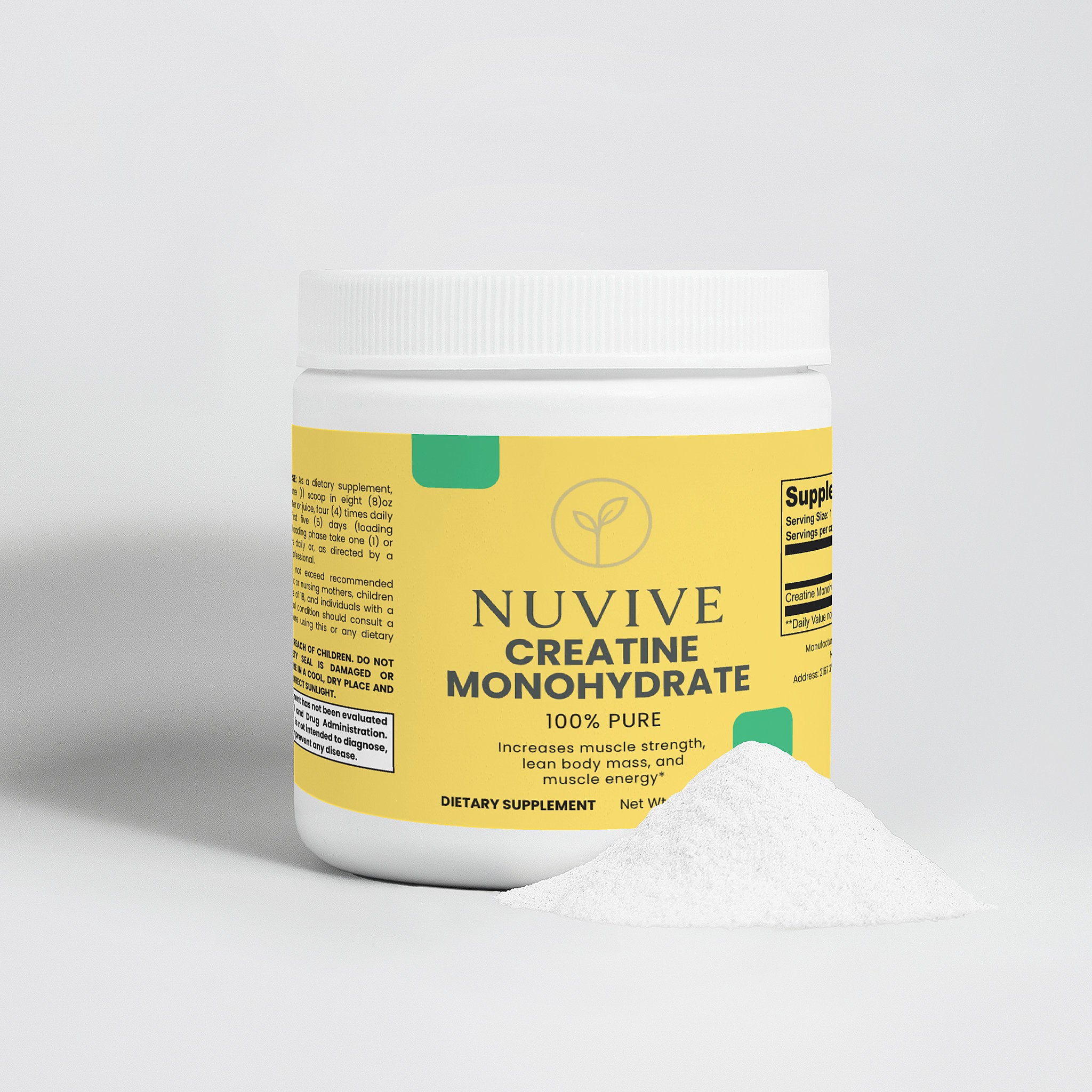 Creatine Monohydrate (2-Pack Save 17%)